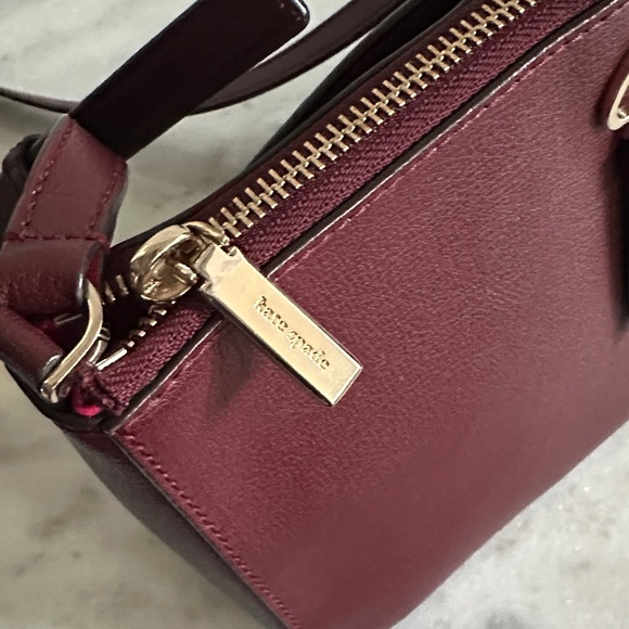 Kate Spade Deep Burgundy Crossbody Bag - Picture 4 of 11